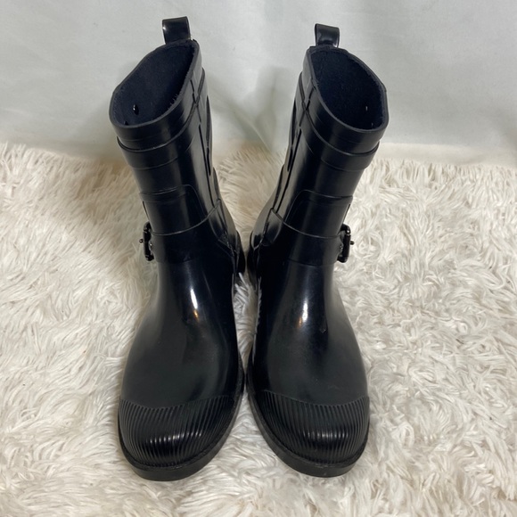 coach lester rain boots